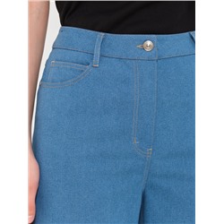 Джинсы широкие синего цвета