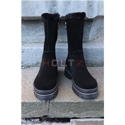 Женские зимние полусапоги 3 четверти F9727-110XMB