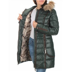 722 GREEN Куртка зимняя женская (200 гр. холлофайбера)