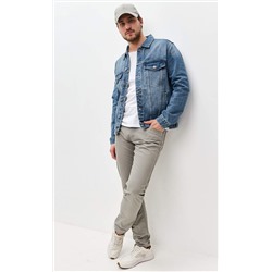 Куртка джинс P211-1275 middle blue