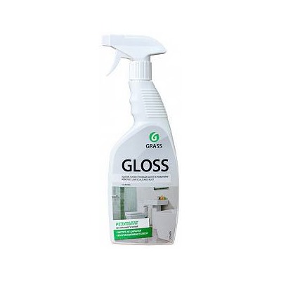 Gloss Чистящее средство для удаления известкового налета и ржавчины  600мл триггер