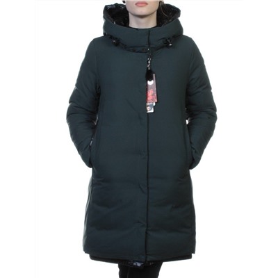FT-17 DK. GREEN Пальто женское зимнее (синтепон)