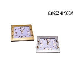 Часы настенные 41х35 см / 83975Z /уп 10/ микс