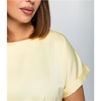 Блуза #ОКТ035001-1, жёлтый