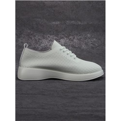 03-YD8-3D LT. GREEN Полуботинки женские (натуральная кожа)