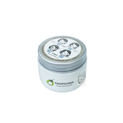 Универсальный кокосовый скраб для лица и тела от Tropicana, Desiccated Coconut Oil Scrub, 120 гр