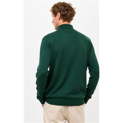 Водолазка F421-1532 d.green