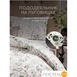 PRIME PRIVE КАЙА КПБ 150х200-1/50х70-1, 2 пр, хл