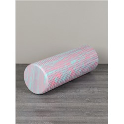 Ролик массажный спортивный Woohooo СELL 45x15/ розово-голубой /уп10