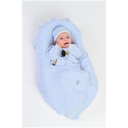 Плед вязаный шерстяной №10 Г Арт. 8085