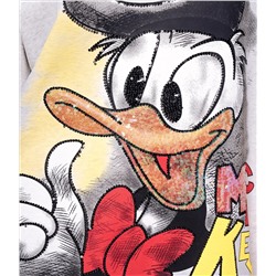 Футболка #КТ2546, серый меланж