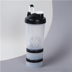 Бутылка/Шейкер MET-Rx SHS-450 белая, для спортивного питания 450ML/уп50