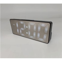 Часы настольные зеркальные LED Clock А228