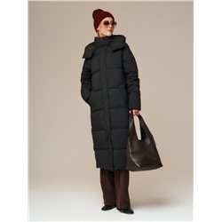 Пуховик женский черный