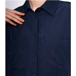 Рубашка #ОКТ095006, синий