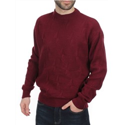 G636 VINOUS Джемпер мужской (100% шерсть)