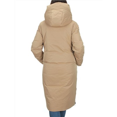 9082 BEIGE Куртка зимняя женская (200 гр. холлофайбера)