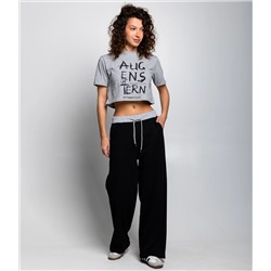 Футболка #КТ888119, серый меланж