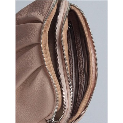 Женская кожаная сумка Richet 2919LN 757 Пудра