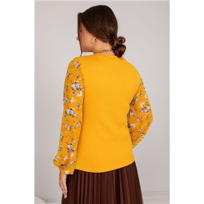 Джемпер АА-34 горчица