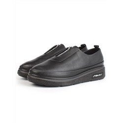 03-5315 BLACK Полуботинки женские (натуральная кожа)