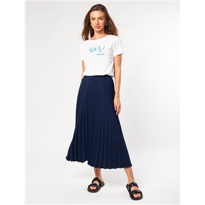 Юбка гофре на эластичном поясе