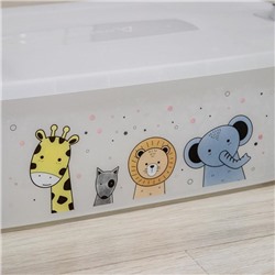 Мегабокс детский на колёсиках, 32 л, МИКС