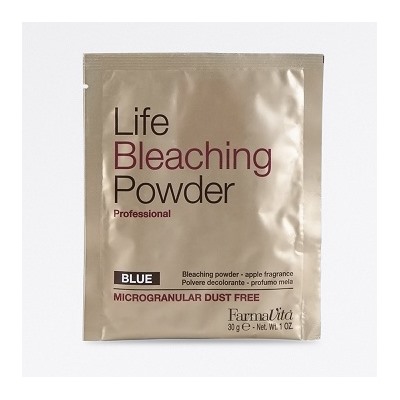 Farmavita Life Bleaching Powder Синий обесцвечивающий порошок в саше 30гр