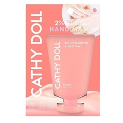 Маска для рук Cathy Doll с 2% гиалуроновой кислотой с ароматом Персика 60 гр