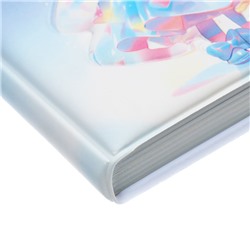 Записная книжка подарочная 96л,линия, цветной блок,обложка ПВХ 3D Аниме (9,5х10,5см)