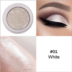 Тени с металлическим эффектом Handaiyan, Цвет 01 White