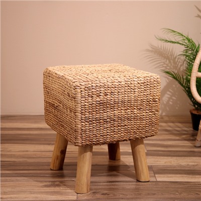 УЦЕНКА Табурет плетёный 40×40×50 см