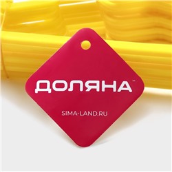 Плечики - вешалки для одежды Доляна, 28.5×0.4×14.5 см, 10 шт., детские, жёлтые