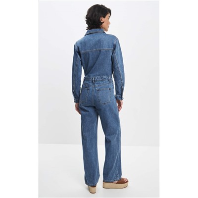 Комбинезон джинс F412-14152 middle blue