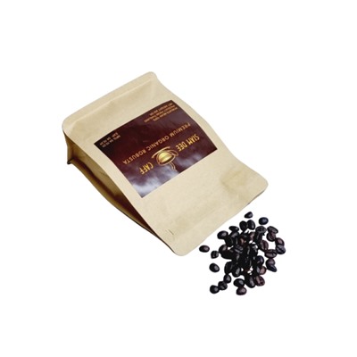 Кофе в зернах робуста 100% средней обжарки Siam Dee Caff Premium Organic Robusta 200g