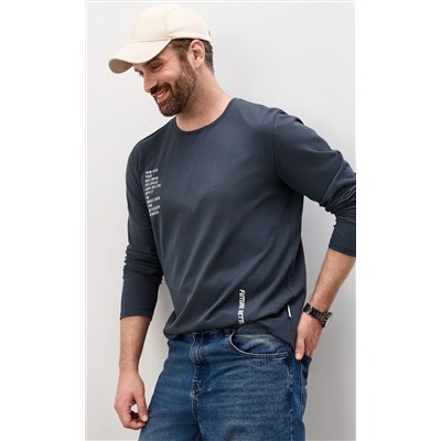 Лонгслив P611-1001-901 graphite