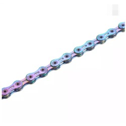 Велосипедная цепь SUMC 11 speed SX11SL Rainbow 1/2"x11/128" 116L ГОСТ 30442-97 ISO 9633/уп 25/