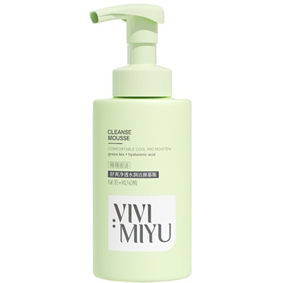 VIVIMIYU Пенка-мусс для умывания Cleance Mousse Comfortable Cool And Moisten 300 мл