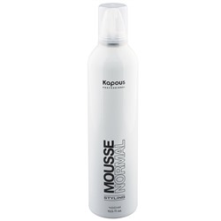 Мусс для укладки волос нормальной фиксации «Mousse Normal» Kapous 400 мл