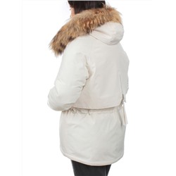 7350 MILK WHITE Куртка зимняя женская (200 гр. холлофайбер)