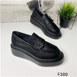 Туфли F389 черные