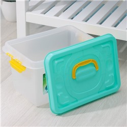 Бокс универсальный для игрушек и продуктов, 10 л, 35,9×24,2×21,1 см