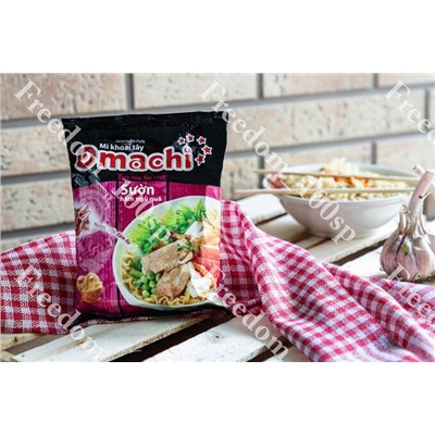 Лапша OMACHI со вкусом  свинины 80 гр