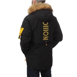 2170 BLACK YELLOW Куртка мужская зимняя облегченная (150 гр. холлофайбер)