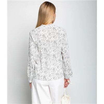 Блуза #КТ803 (8), серый