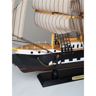 Макет парусного корабля 42х45см / SH5008 /уп 6/