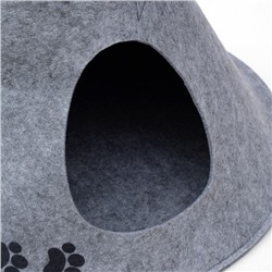 Домик для животных из войлока «Вигвам MEOW », 53×41×53 см