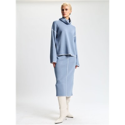 Юбка GRETTA, Серый джинс