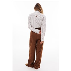 Блуза EOLA 2919.1 молочный_полоска