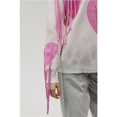 Свитер трикотажный Сердце